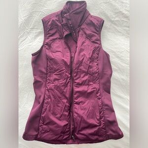 Women’s LuLulemon purple vest size 6